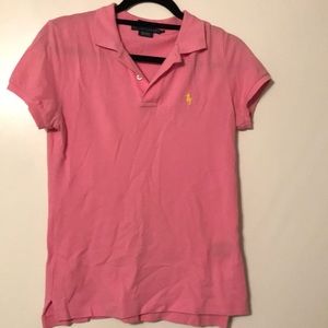 Pink polo